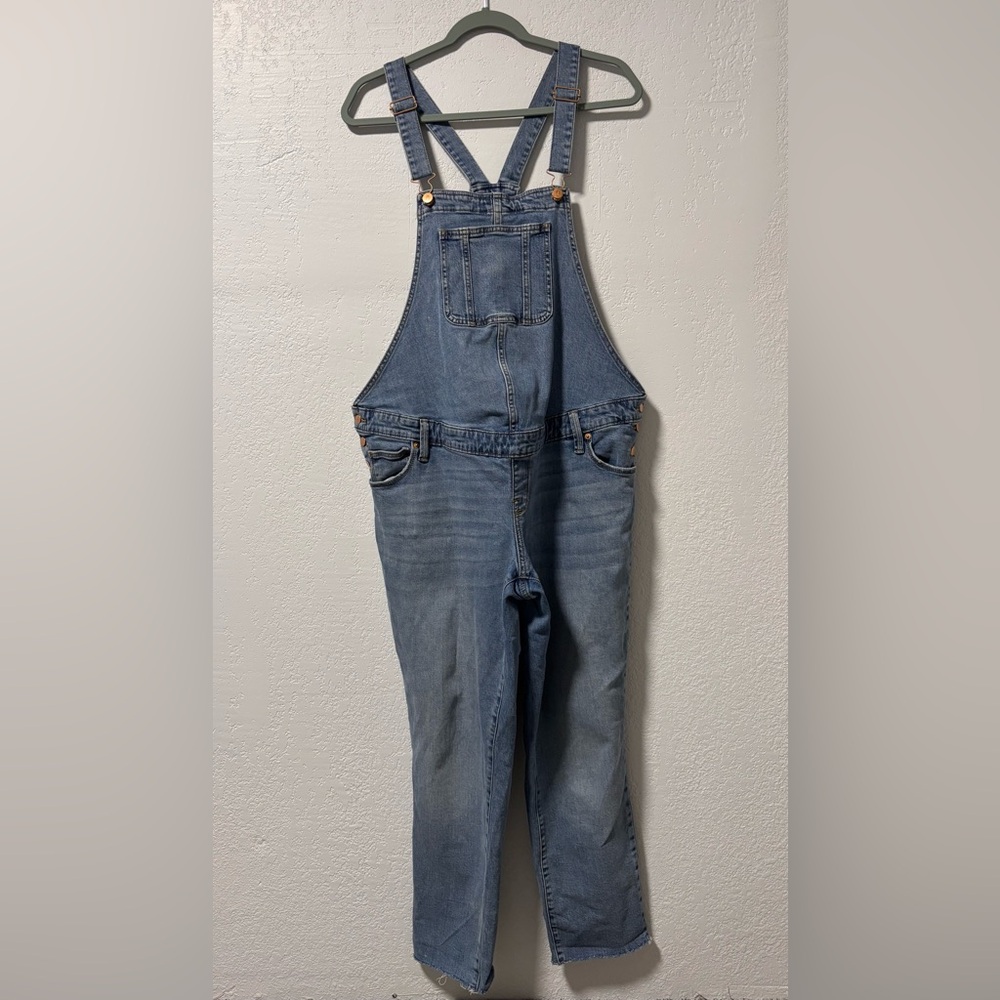 Isabel Maternity by Ingrid & Isabel Light Blue Overalls